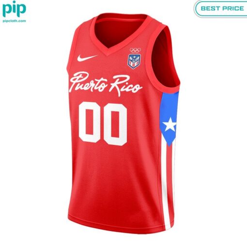 Puerto Rico Basketball Olympic Games Paris 2024 Custom Basketball Jersey sporty