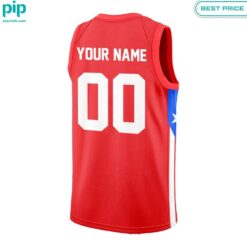 Puerto Rico Basketball Olympic Games Paris 2024 Custom Basketball Jersey sporty