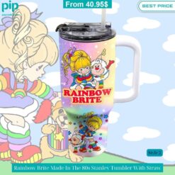 rainbow brite made in the 80s stanley tumbler with straw 4