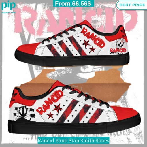 Rancid Band Stan Smith Shoes Natural and awesome