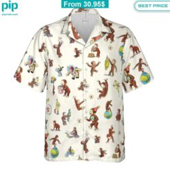 Riotsociety Curious George Hawaiian Shirt Beautiful Mom, beautiful daughter