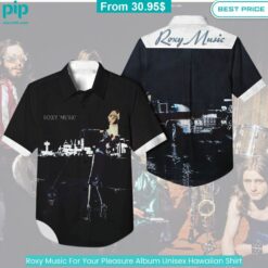 Roxy Music For Your Pleasure Album Unisex Hawaiian Shirt Short-sleeved