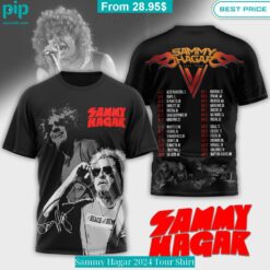 Sammy Hagar 2024 Tour Shirt My friend and partner