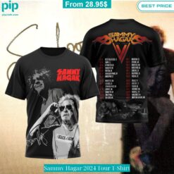 Sammy Hagar 2024 Tour T Shirt Nice elegant click