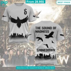 Shinedown The Sound Of Madness Album Shirt Coolosm