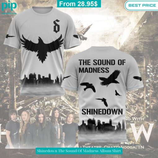 Shinedown The Sound Of Madness Album Shirt Coolosm