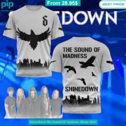 Shinedown The Sound Of Madness Album Shirt Cuteness overloaded