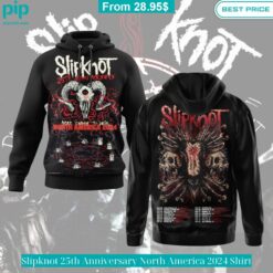 Slipknot 25th Anniversary North America 2024 Shirt Rocking picture