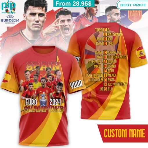 Spain EURO 2024 Champion shirt I am in love with your dress