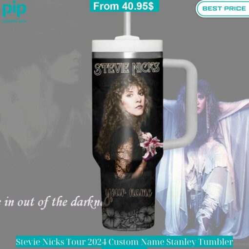 Stevie Nicks Tour 2024 Custom Name Stanley Tumbler With Straw Mesmerising