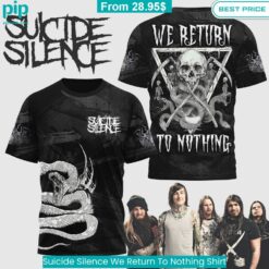 Suicide Silence We Return To Nothing Shirt Hundred million dollar smile bro