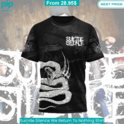 Suicide Silence We Return To Nothing Shirt fashion