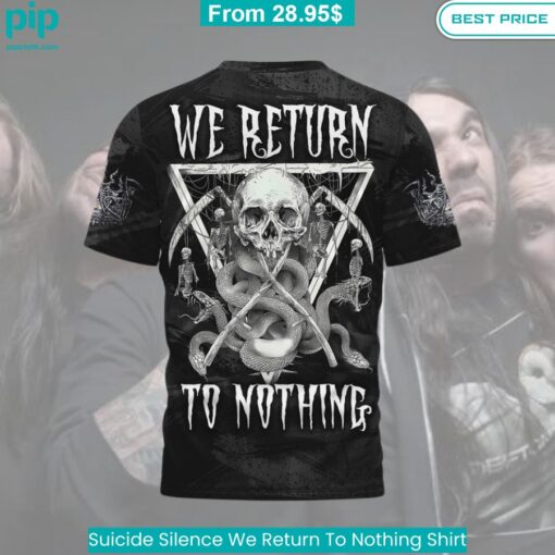 Suicide Silence We Return To Nothing Shirt You look so healthy and fit