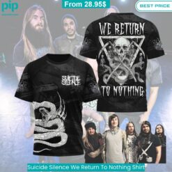 Suicide Silence We Return To Nothing Shirt Loving click