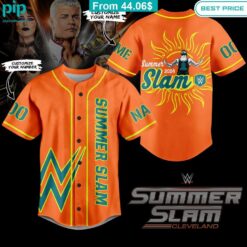 SummerSlam 2024 Custom Baseball Jersey Super sober