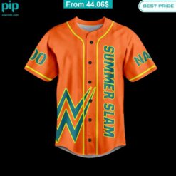 SummerSlam 2024 Custom Baseball Jersey You look lazy