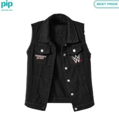 SummerSlam Cleveland Sleeveless Denim Jacket so sporty