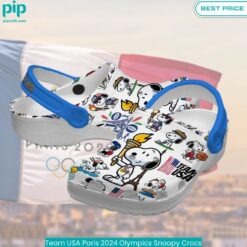 Team USA Paris 2024 Olympics Snoopy Crocs trendy