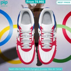 Paris 2024 Olympics Snoopy Nike Air Force 1 nice