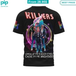 The Killers Live in Las Vegas Shirt Cutting dash