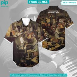 Thelonious Monk Underground Album Unisex Hawaiian Shirt fashion