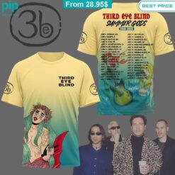 Third Eye Blind Summer Gods Tour 2024 Shirt nice