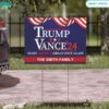 Trump Vance 2024 MAGA Custom Yard Sign trendy