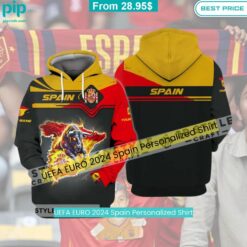 UEFA EURO 2024 Spain Personalized Shirt Speechless