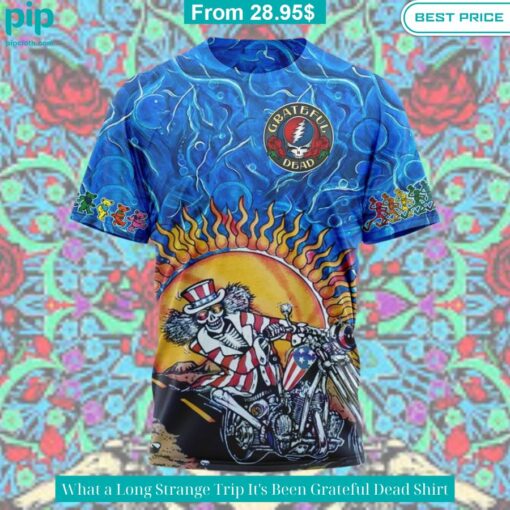 What a Long Strange Trip It's Been Grateful Dead Shirt Studious look