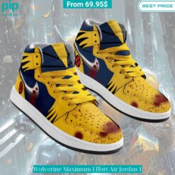 Wolverine Maximum Effort Air Jordan 1 Eye soothing picture dear