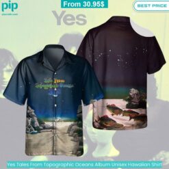 Yes Tales From Topographic Oceans Album Unisex Hawaiian Shirt Stand easy bro