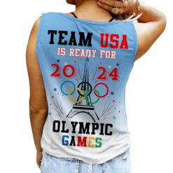 Team USA is ready for Paris Olympics 2024 Women's V-neck Tank Top fashion