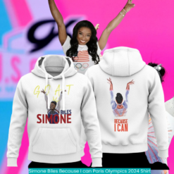 Simone Biles Because I can Paris Olympics 2024 Shirt fashion