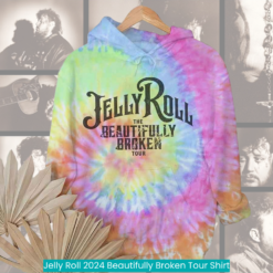 Jelly Roll 2024 Beautifully Broken Tour Shirt fashion