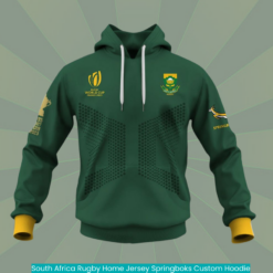 South Africa Rugby Home Jersey Springboks Custom Hoodie cool