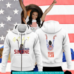 Simone Biles Because I can Paris Olympics 2024 Shirt fashion