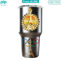 2024 Paris Summer Olympics Stanley Tumbler with Straw Elegant and sober Pic