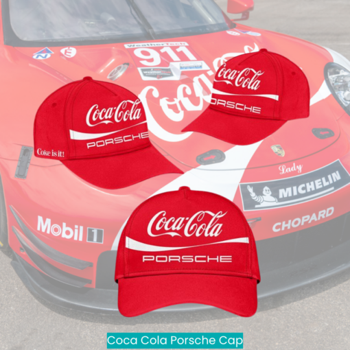 Coca Cola Porsche Cap cool