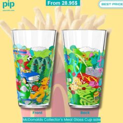 McDonalds Collector's Meal Glass Cup sale trendy