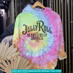 Jelly Roll 2024 Beautifully Broken Tour Shirt fashion