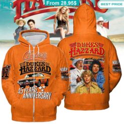 45 Years Anniversary The Dukes of Hazzard Shirt Natural and awesome