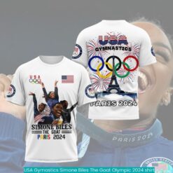 USA Gymastics Simone Biles The Goat Olympic 2024 shirt cool