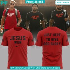 NEW VERSION Jesus Won Ohio State tshirt, hoodie cool