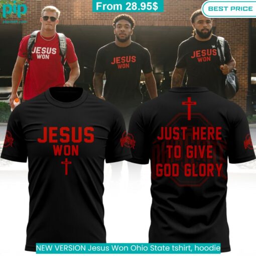 NEW VERSION Jesus Won Ohio State tshirt, hoodie cool