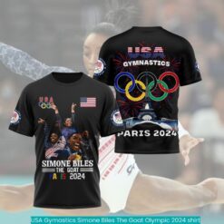 USA Gymastics Simone Biles The Goat Olympic 2024 shirt cool