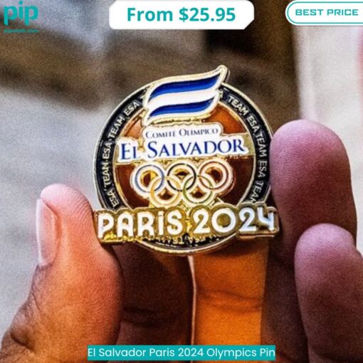 El Salvador Paris 2024 Olympics Pin