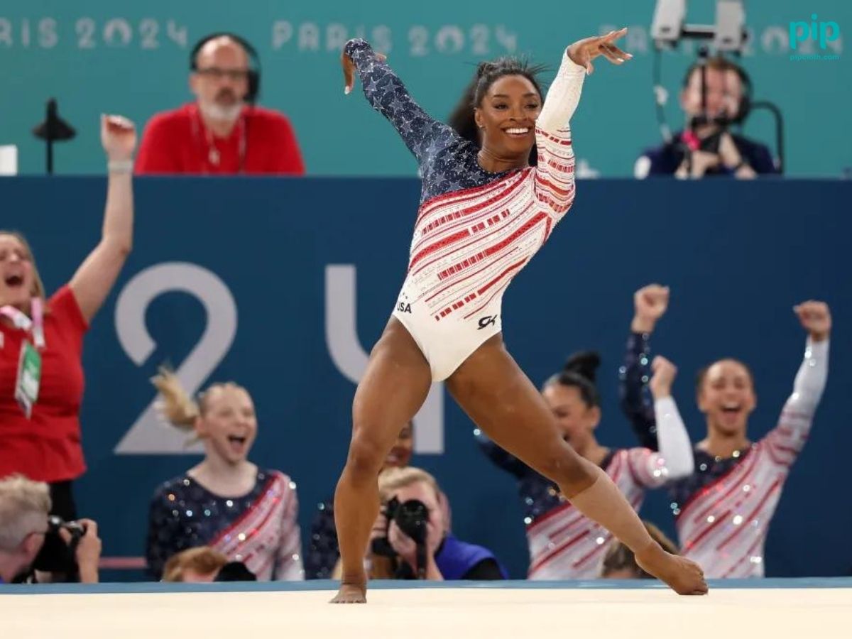 Simone Biles The Greatest Gymnast of All Time Simone Biles is undeniably one of the most celebrated athletes of our time