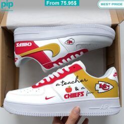 A Teacher & A Kansas City Chiefs Fan Nike Air Force 1 trendy