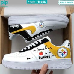 A Teacher & A Pittsburgh Steelers Fan Nike Air Force 1 nice