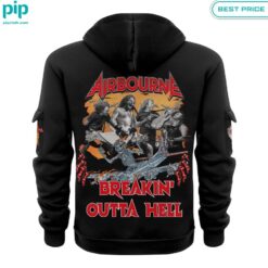 Airbourne Breakin' Outta Hell Half Zip Hoodie I am in love with your dress